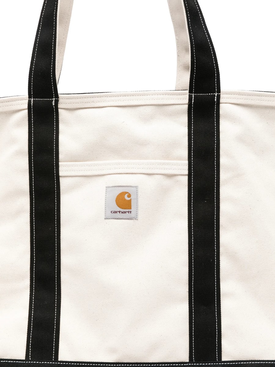 Carhartt Carhartt Logo-patch Canvas Tote Bag, view 4