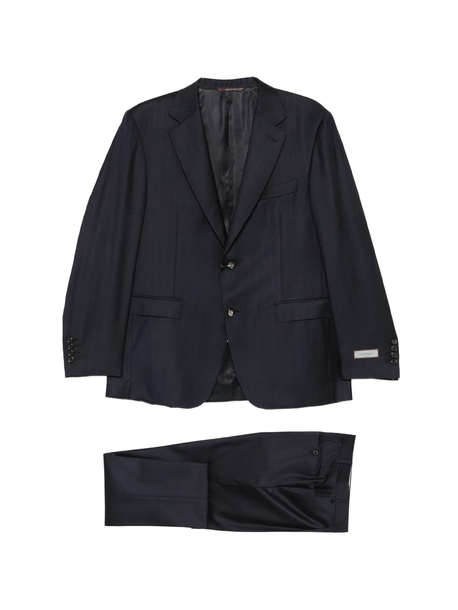 Canali Canali Pinstripe-pattern Single-breasted Suit