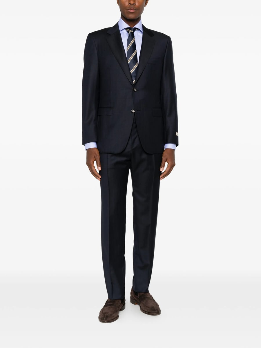 Canali Canali Pinstripe-pattern Single-breasted Suit, view 2