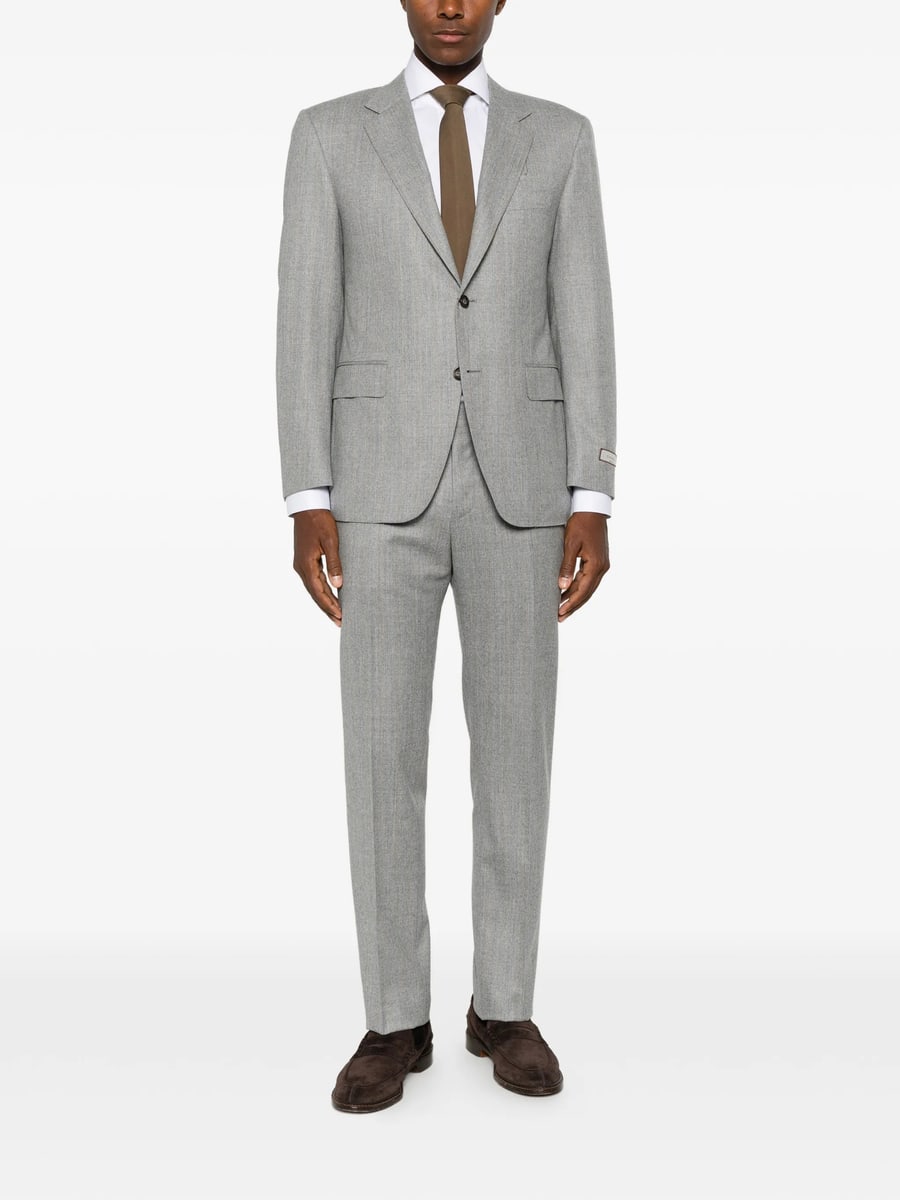Canali Canali Pinstripe Single-breasted Suit, view 5