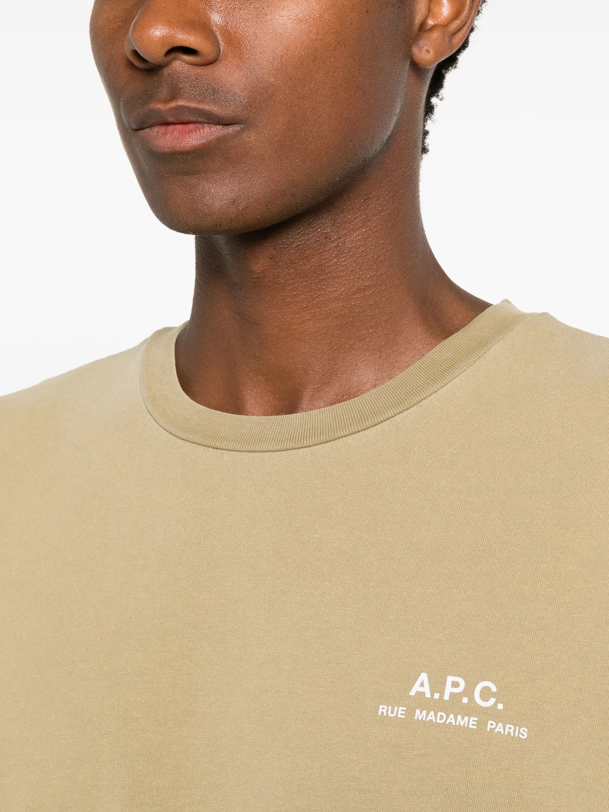 A.P.C. A.p.c. Rue Madame Logo-print T-shirt, view 2