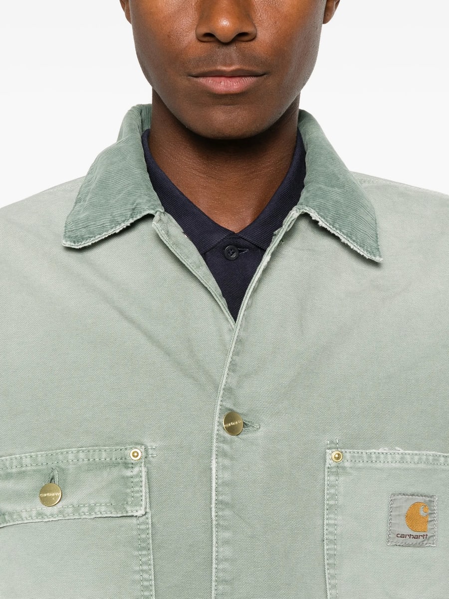Carhartt Carhartt Corduroy-collar Logo-patch Jacket, view 2