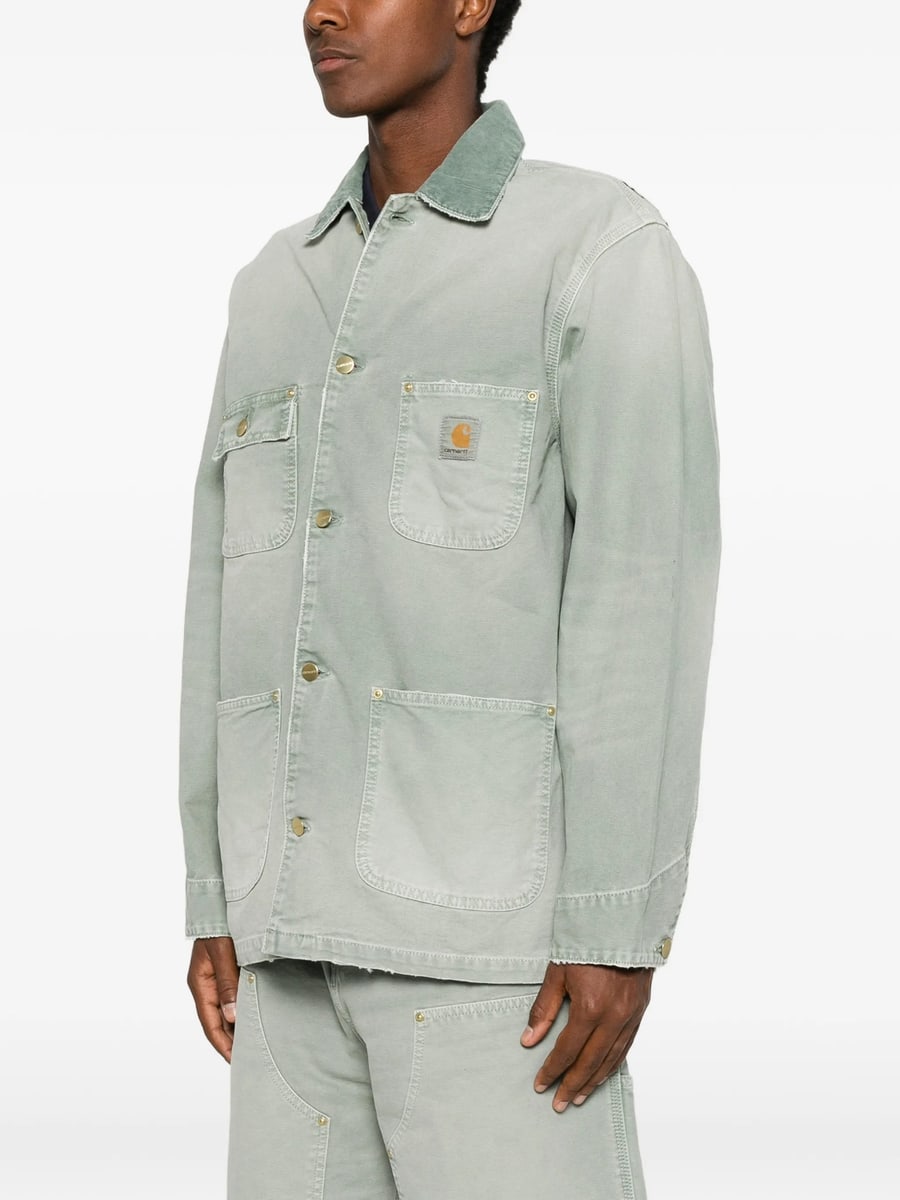 Carhartt Carhartt Corduroy-collar Logo-patch Jacket, view 3