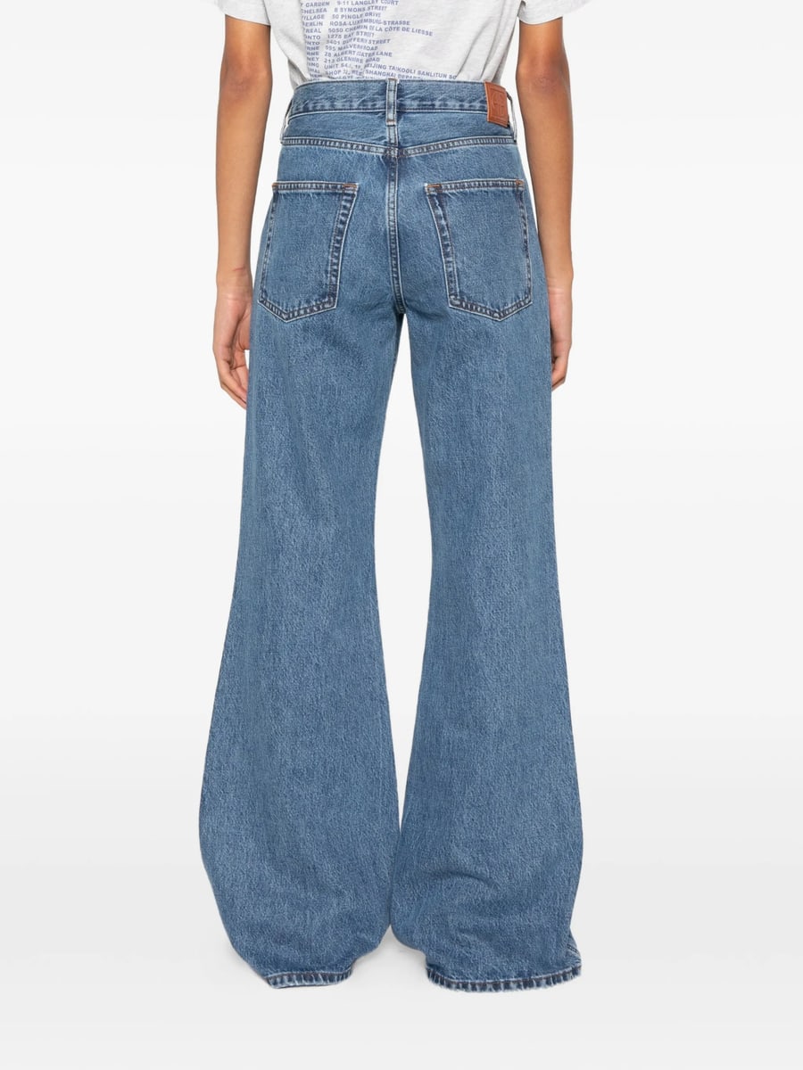 Anine Bing Anine Bing Wyatt Wide-leg Jeans, view 3