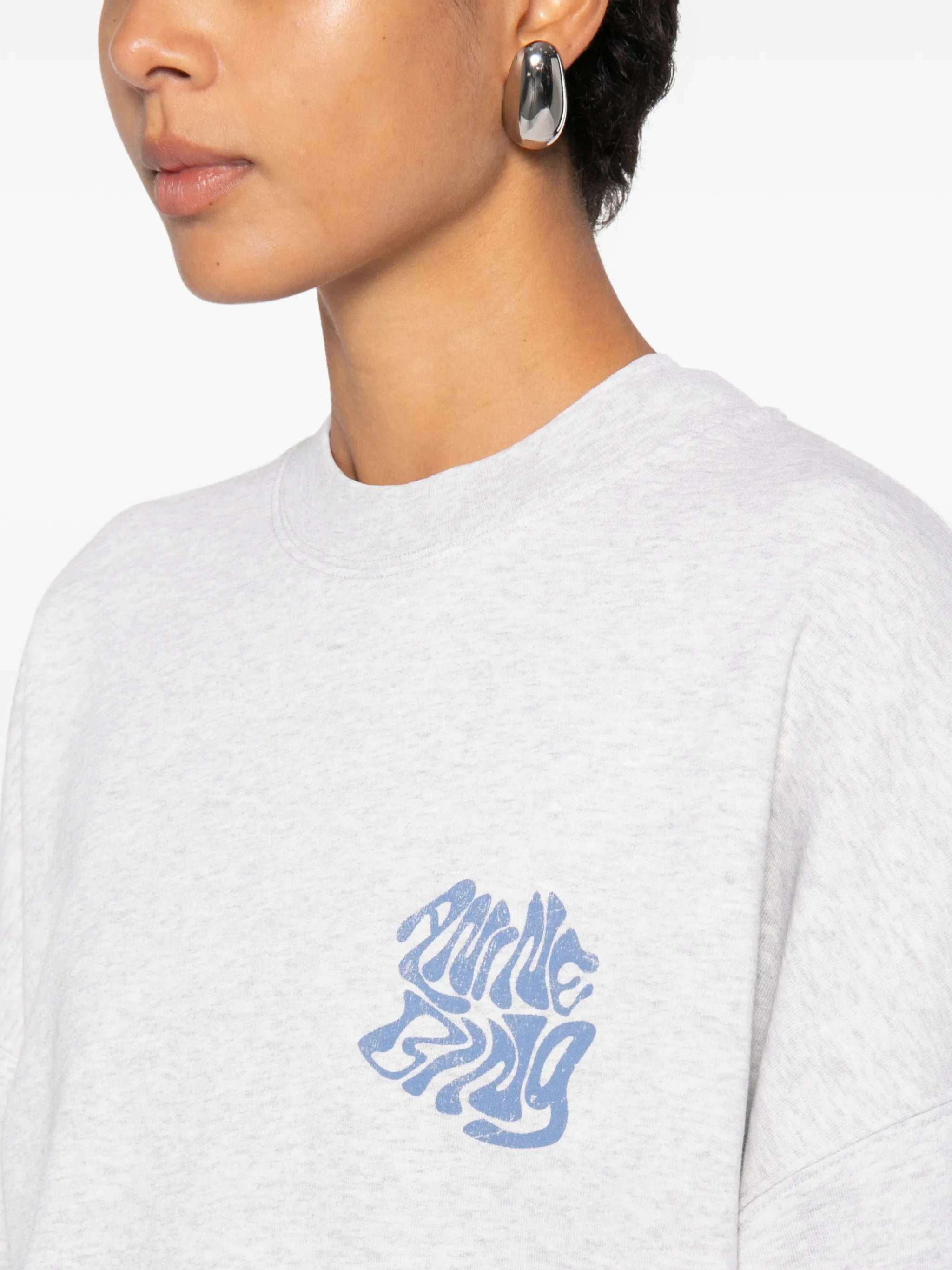 Anine Bing Anine Bing Logo-print Sweatshirt, view 2
