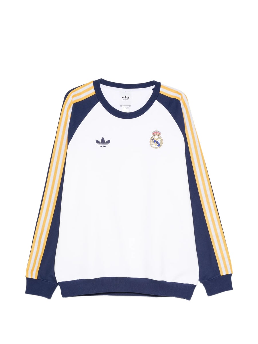 adidas Adidas Real OG Raglan-sleeve Stripe-detail Sweatshirt