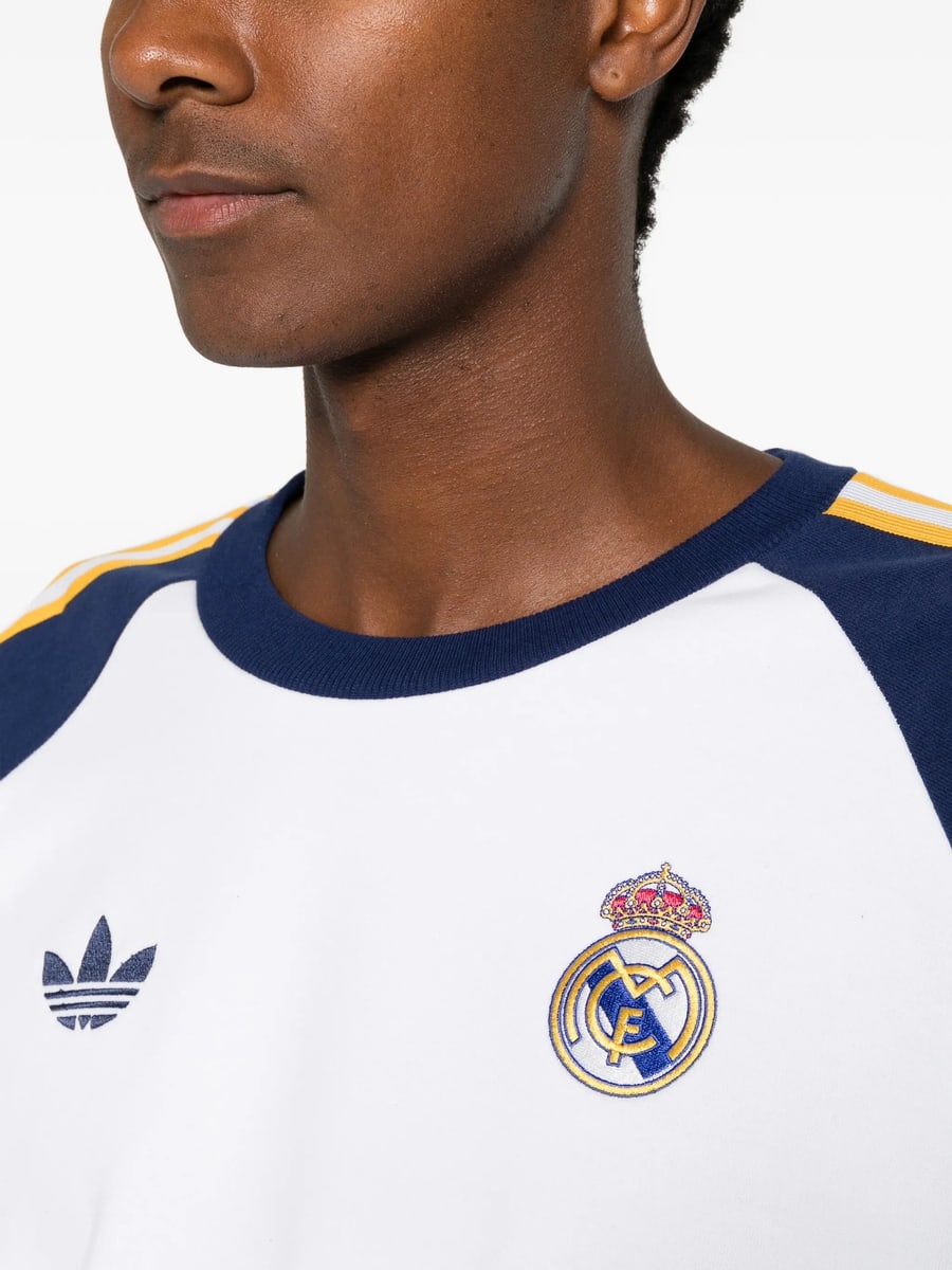 adidas Adidas Real OG Raglan-sleeve Stripe-detail Sweatshirt, view 5