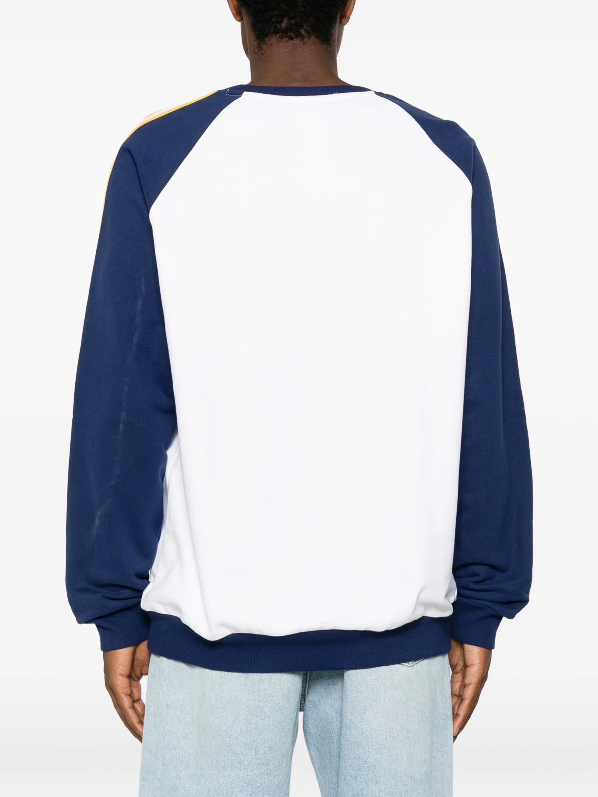 adidas Adidas Real OG Raglan-sleeve Stripe-detail Sweatshirt, view 2
