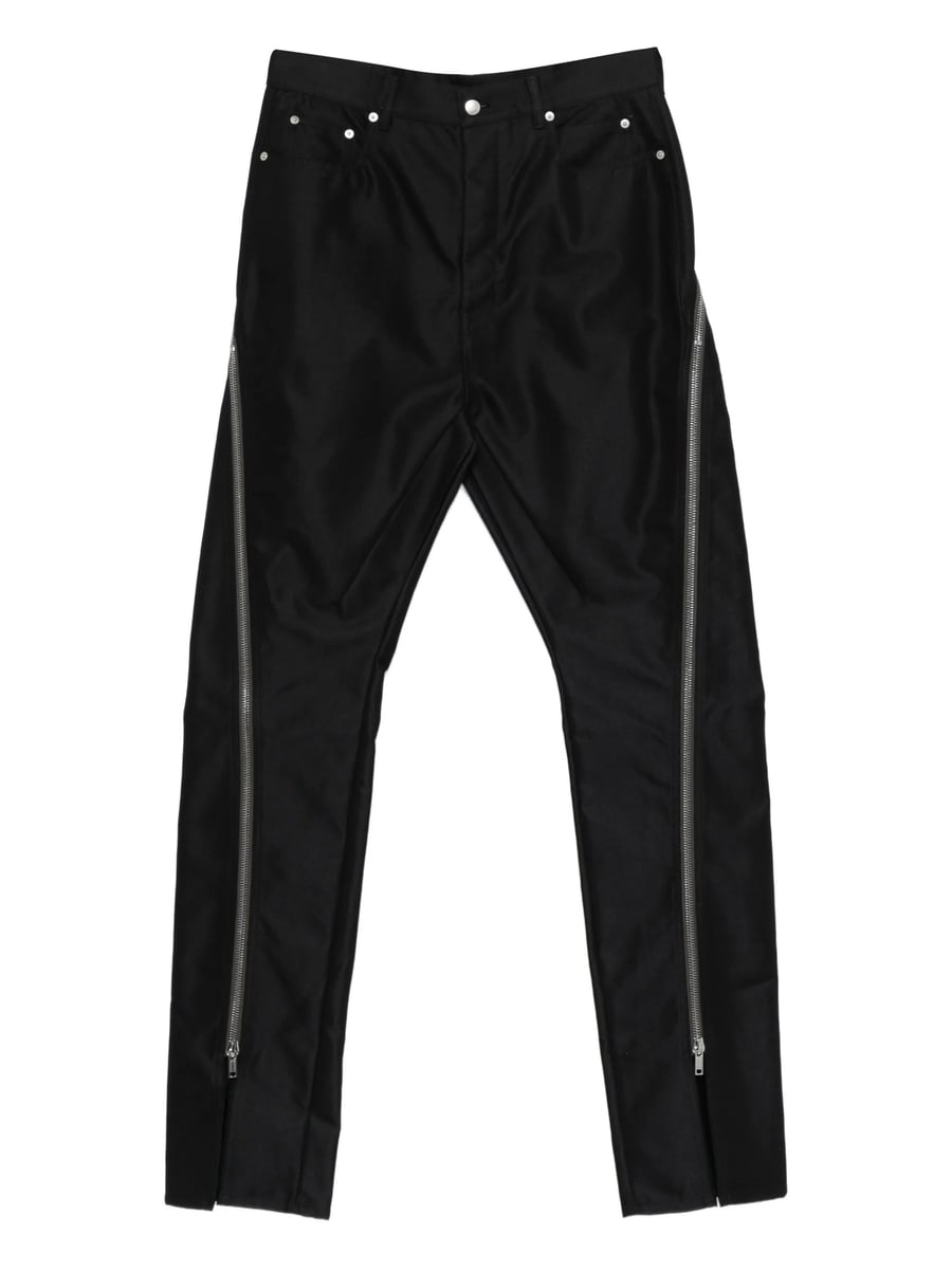 Rick Owens Rick Owens Bolan Banana Zip-detail Trousers