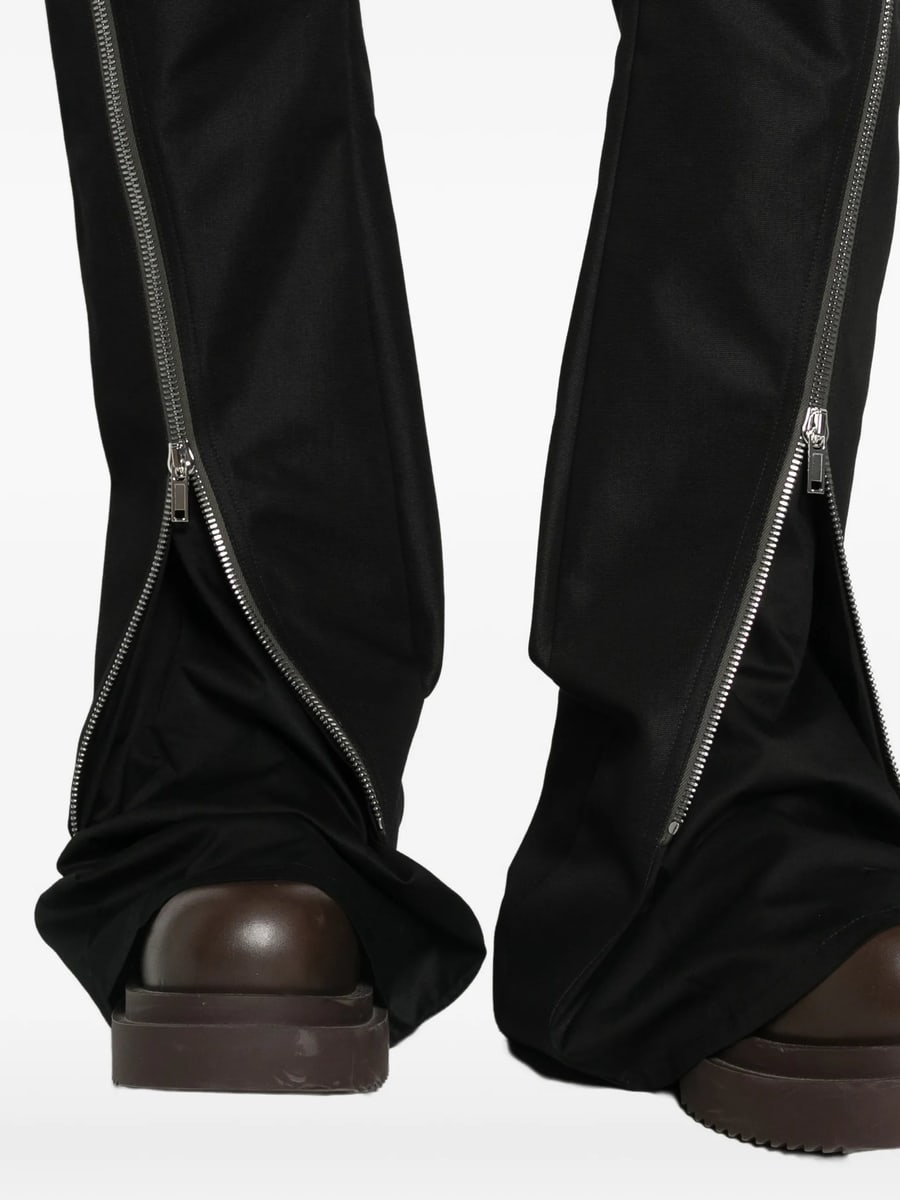 Rick Owens Rick Owens Bolan Banana Zip-detail Trousers, view 5