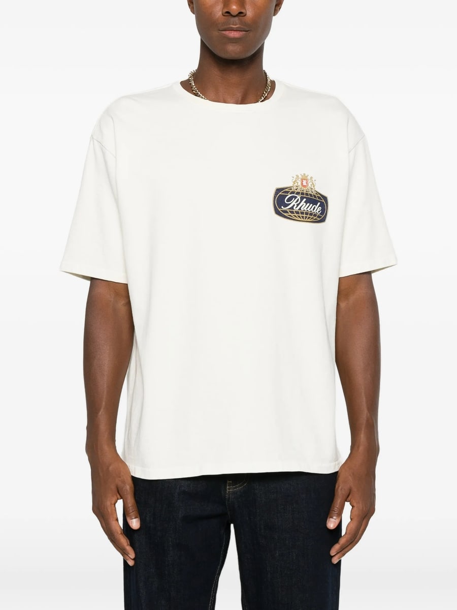 Rhude Rhude Graphic-print Short-sleeve T-shirt, view 3