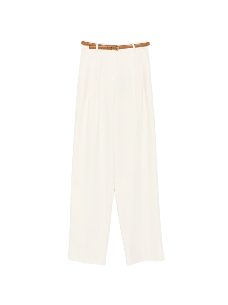 Max Mara Studio Max Mara Studio Adunco Pleated Pressed-crease Trousers
