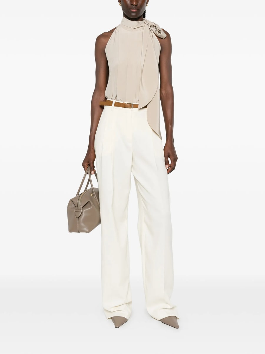 Max Mara Studio Max Mara Studio Adunco Pleated Pressed-crease Trousers, view 2