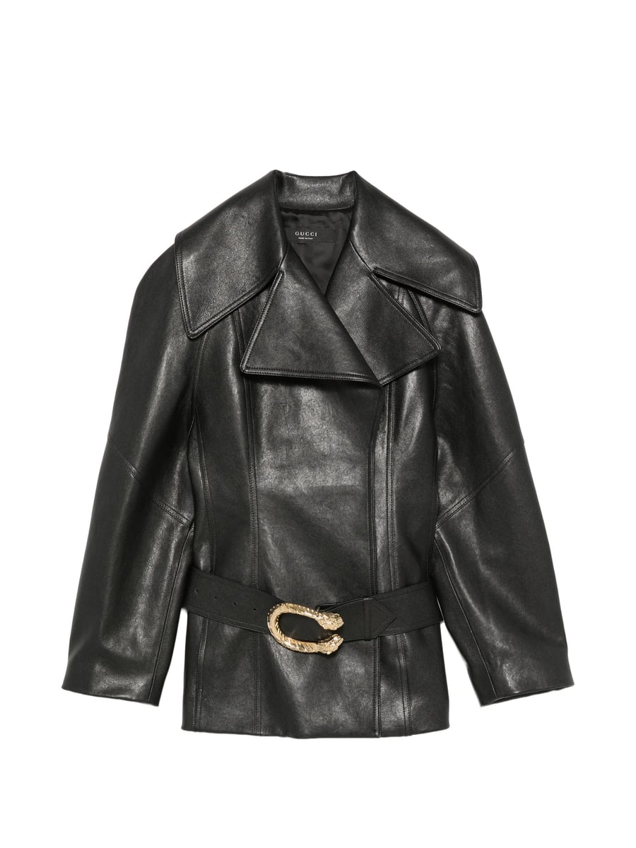 Gucci Gucci Dionysus Belted Jacket