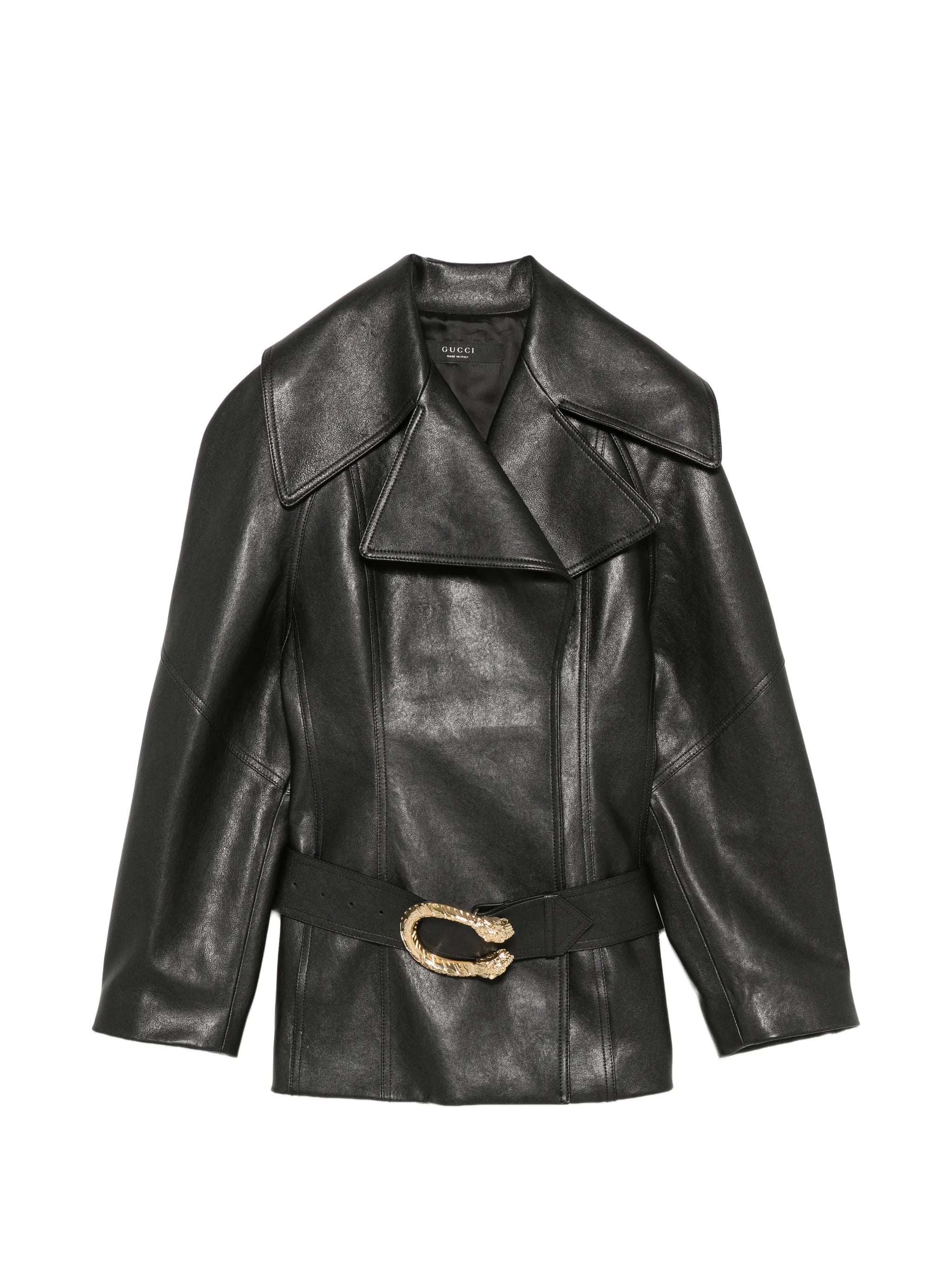 Gucci Gucci Dionysus Belted Jacket
