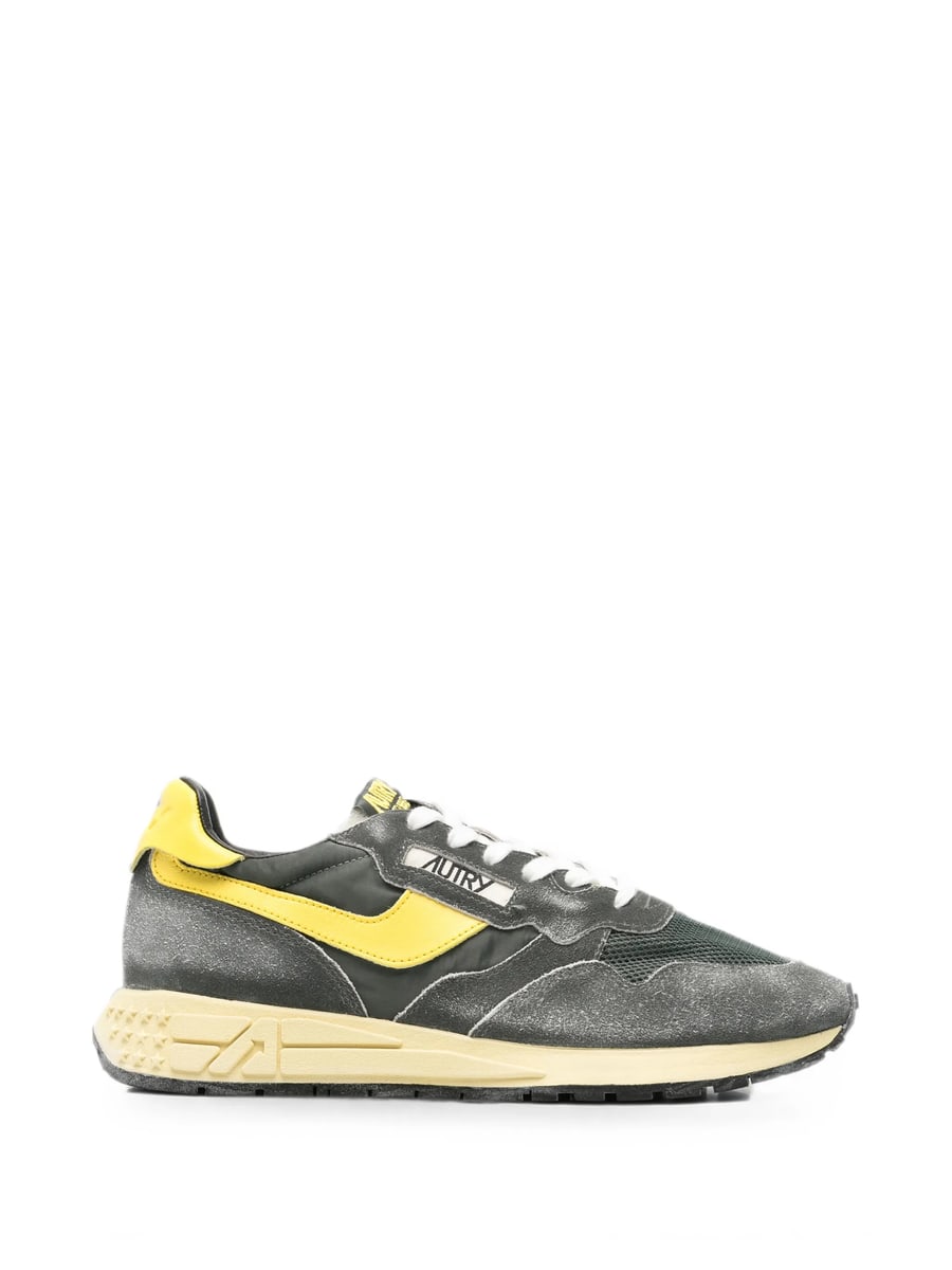 Autry Autry Reelwind Panelled Suede Sneakers