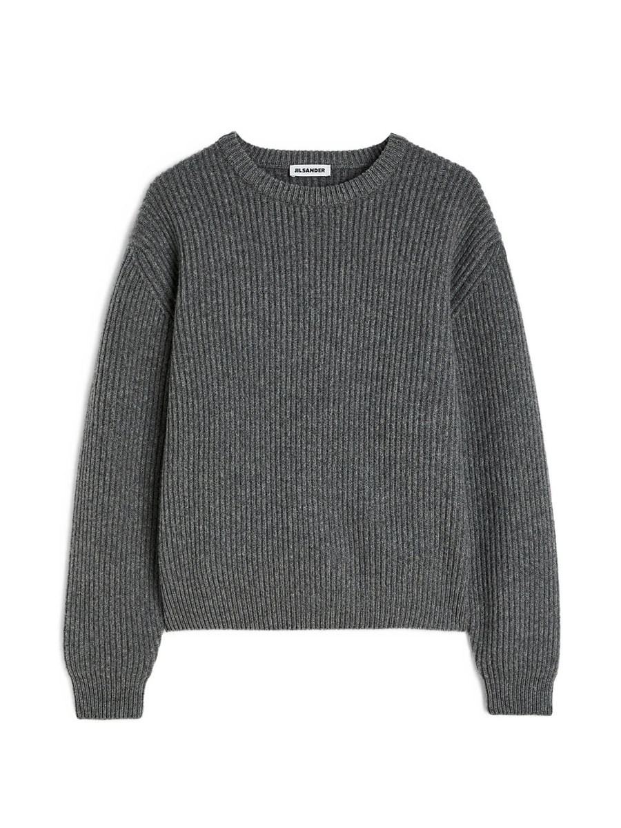 Jil Sander Jil Sander Rib-knit Wool Sweater