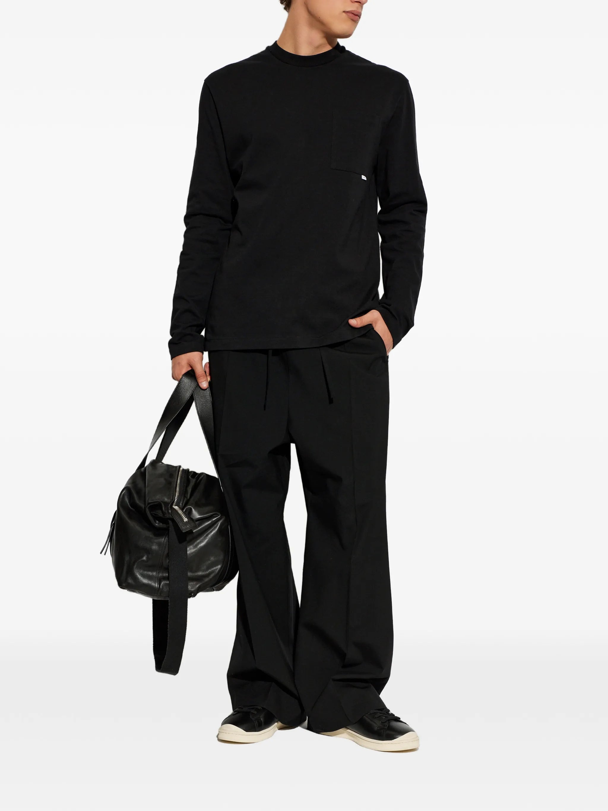 Jil Sander Jil Sander Chest-pocket Long-sleeve T-shirt, view 2