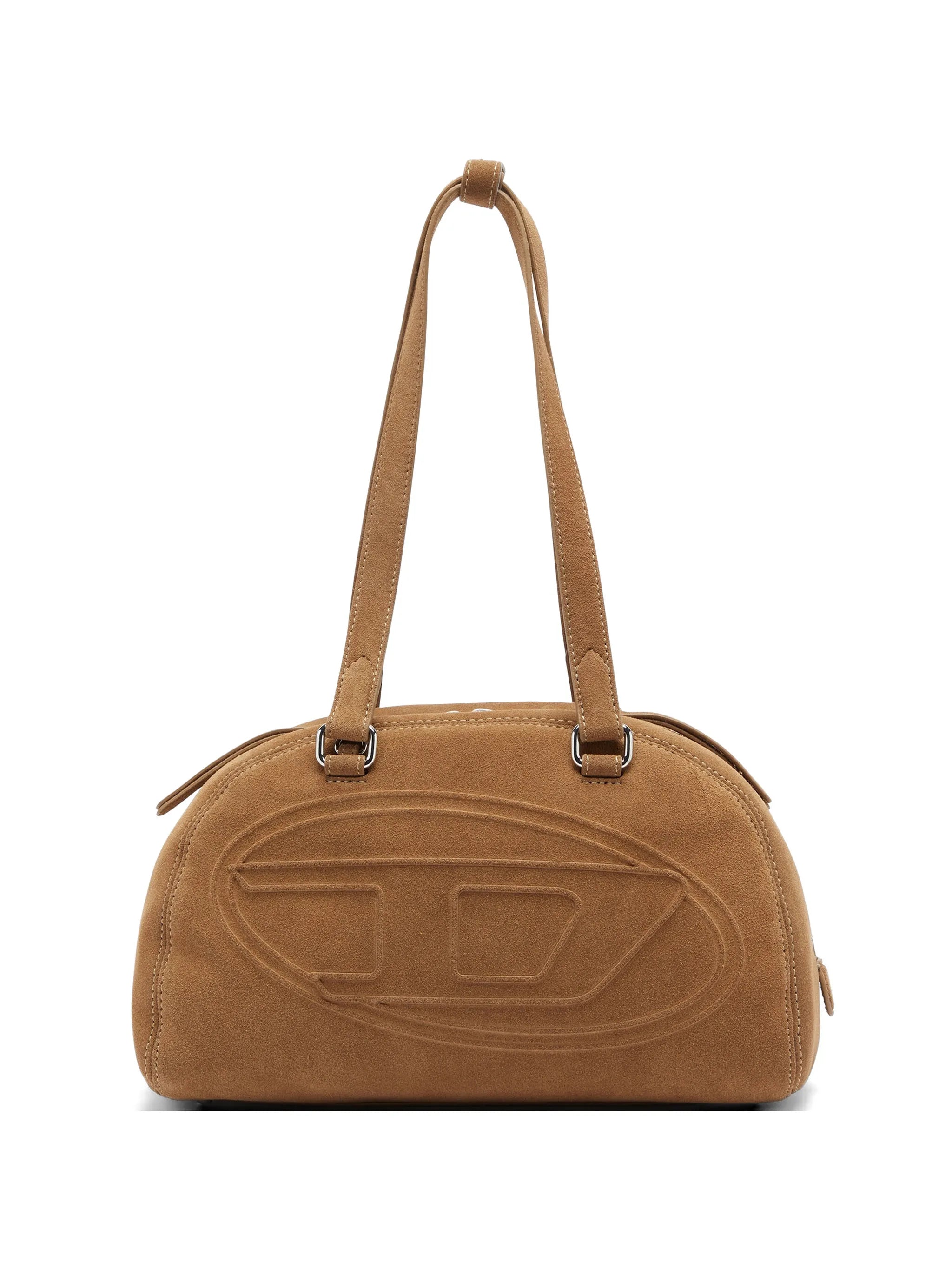 Diesel Diesel 1DR Dome-suede Shoulder Bag With Oval D Logo