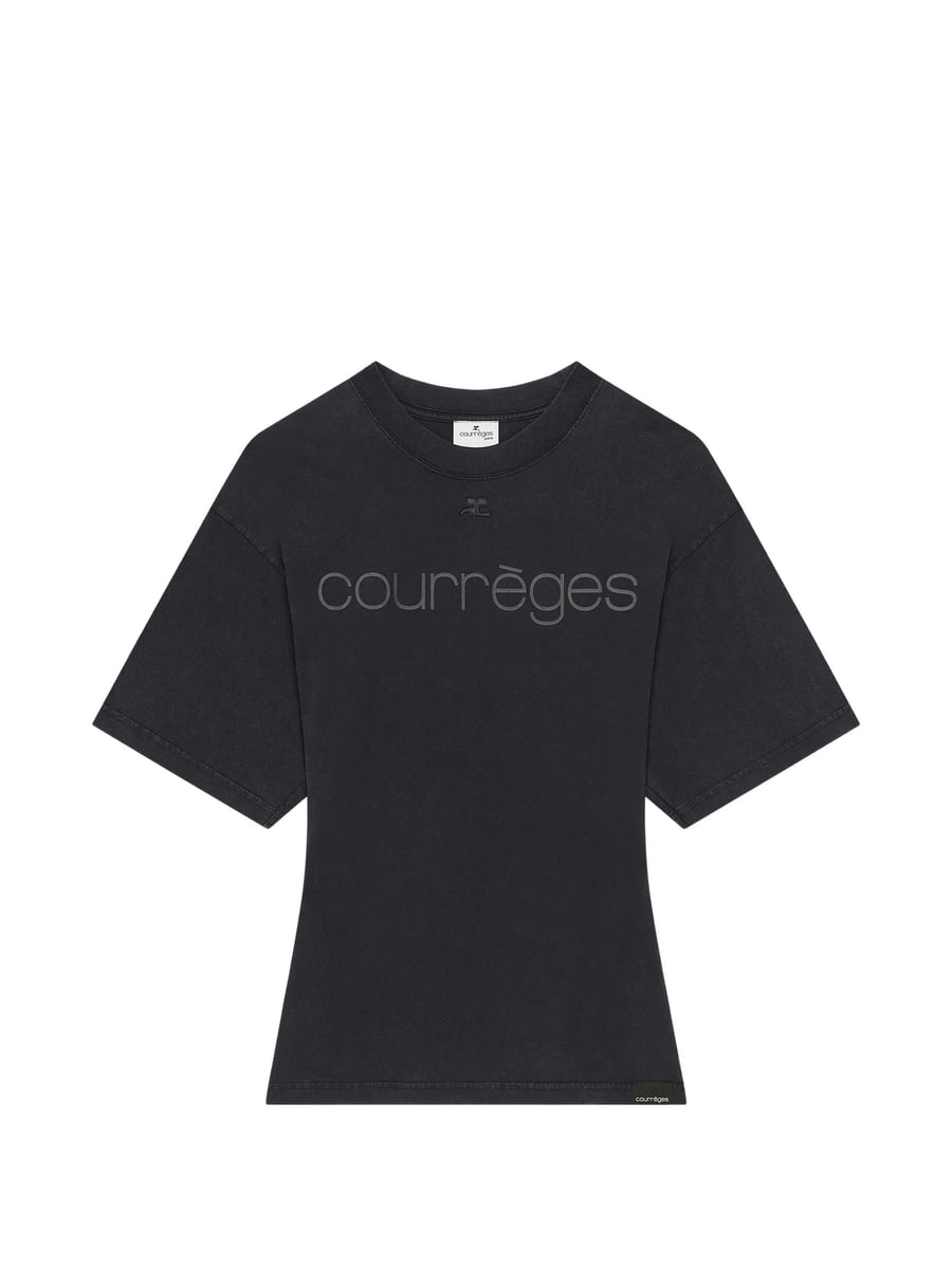 Courrèges Courrèges Logo-print T-shirt