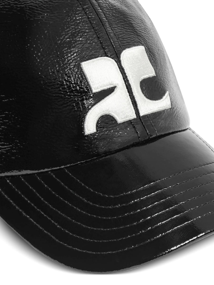 Courrèges Courrèges AC-logo Vinyl Cap, view 3
