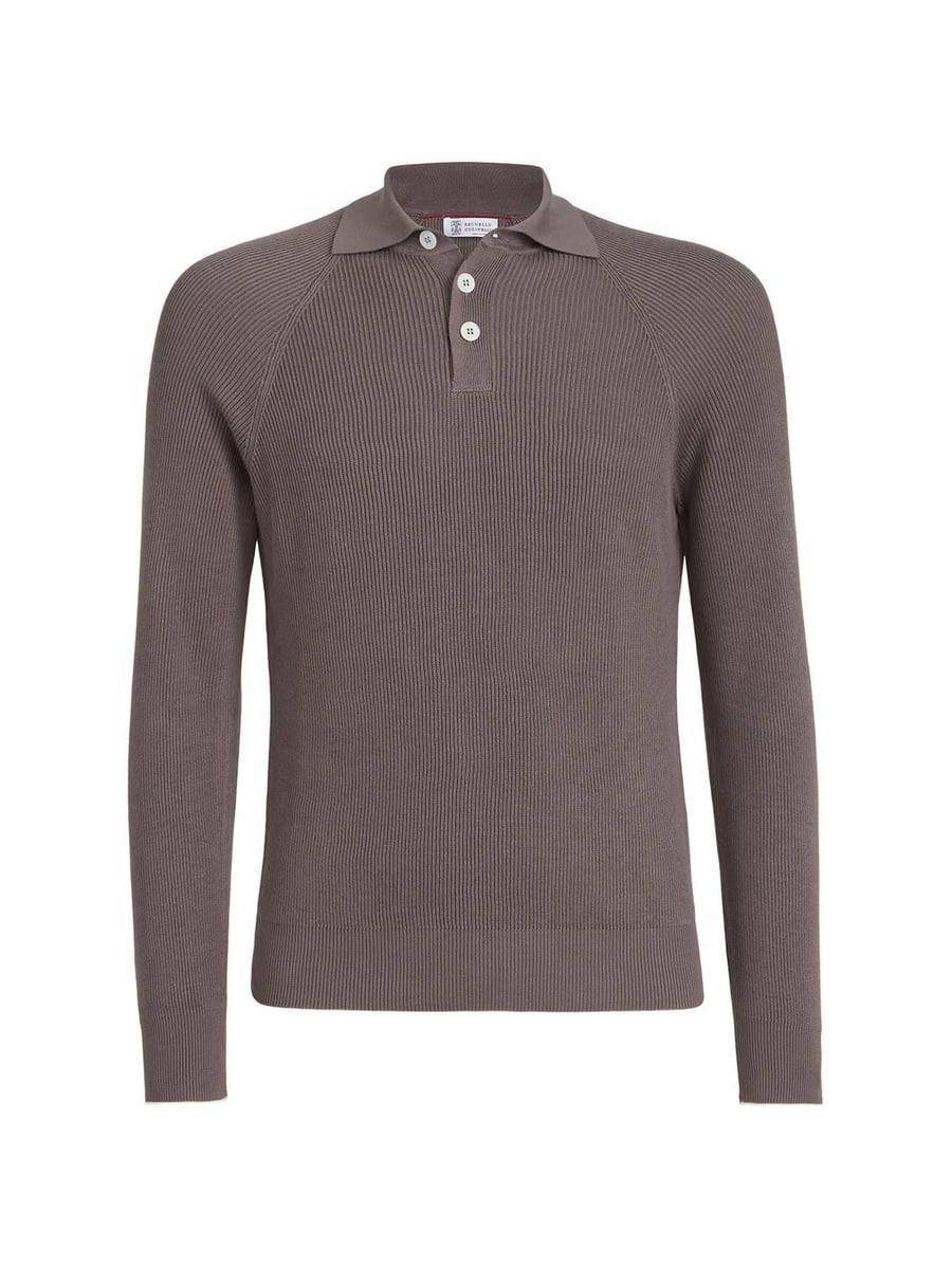 Brunello Cucinelli Brunello Cucinelli Buttoned Polo Shirt