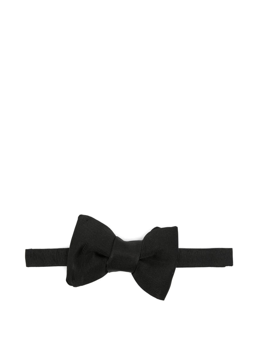 Tom Ford Tom Ford Ribbed-knit Bow Tie