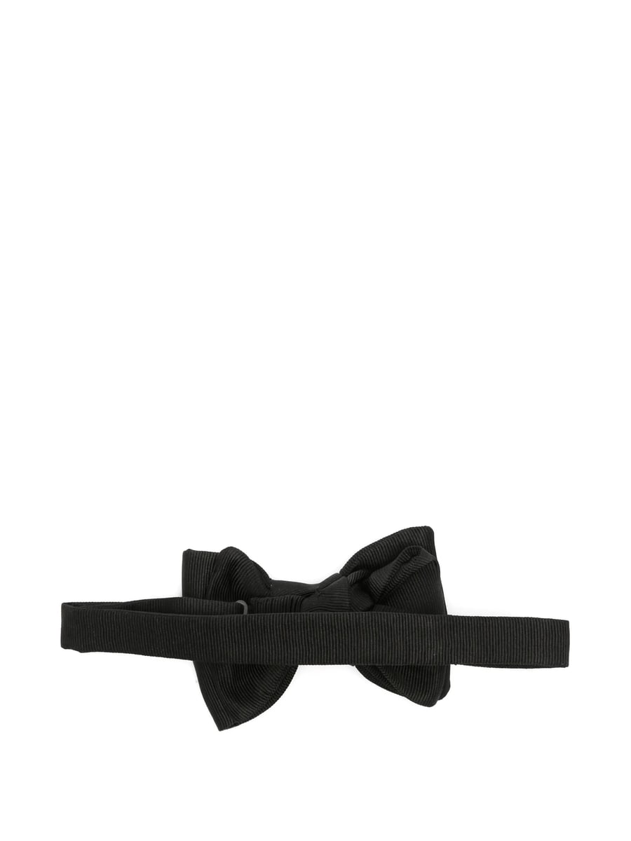 Tom Ford Tom Ford Ribbed-knit Bow Tie, view 2