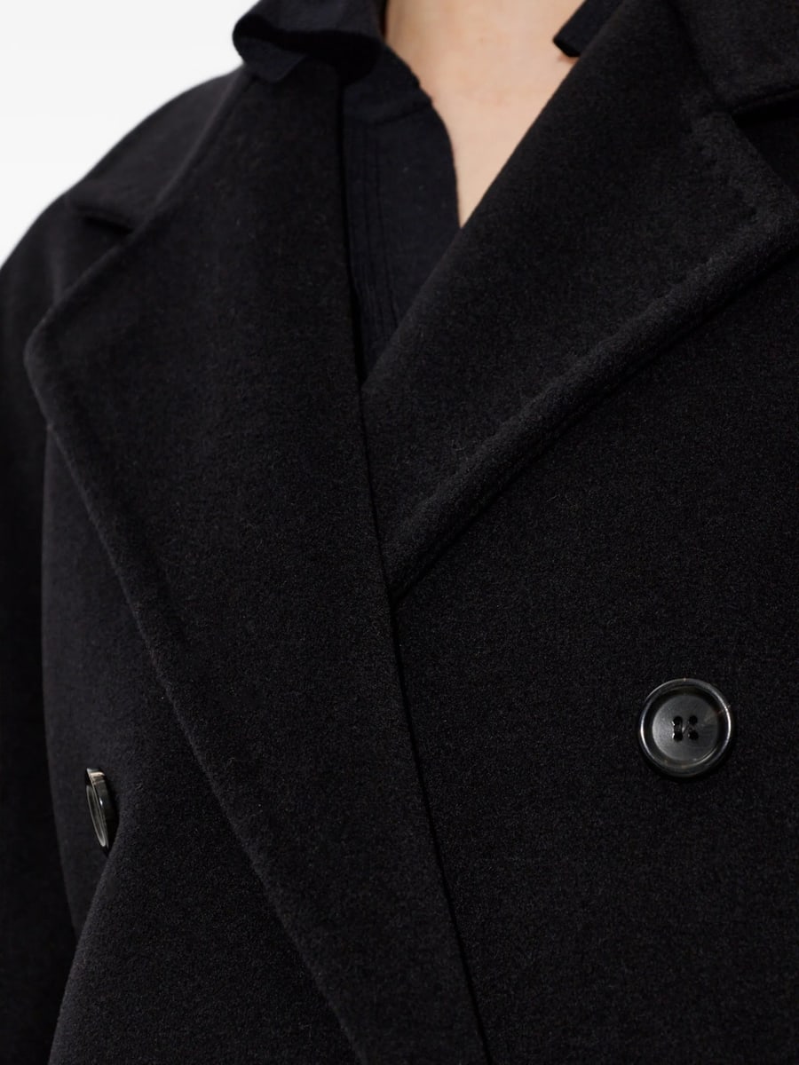 Max Mara Max Mara Rebus Notch-lapel Double-breasted Coat, view 4