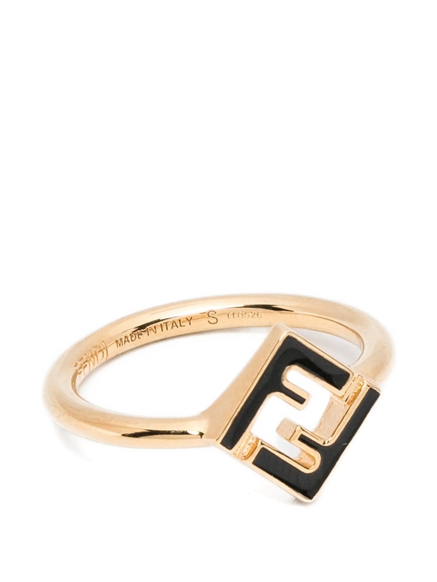 Fendi Fendi Forever FF-logo Ring