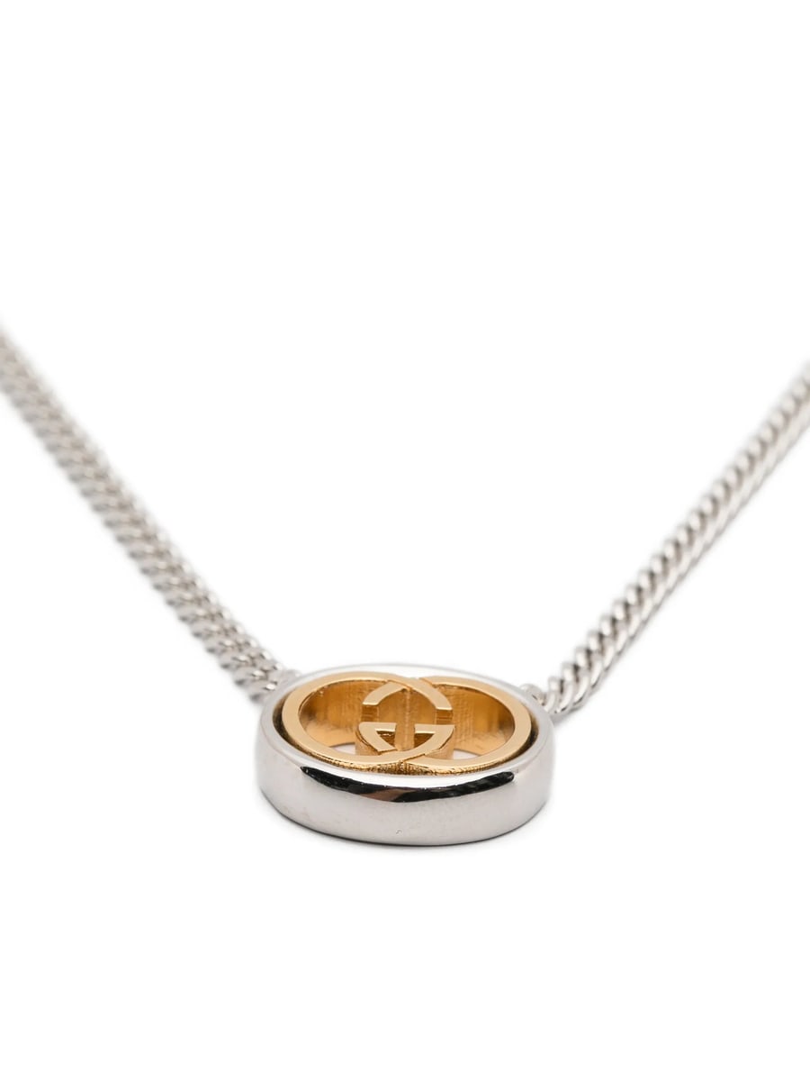 Gucci Gucci Interlocking G Pendant Necklace, view 2