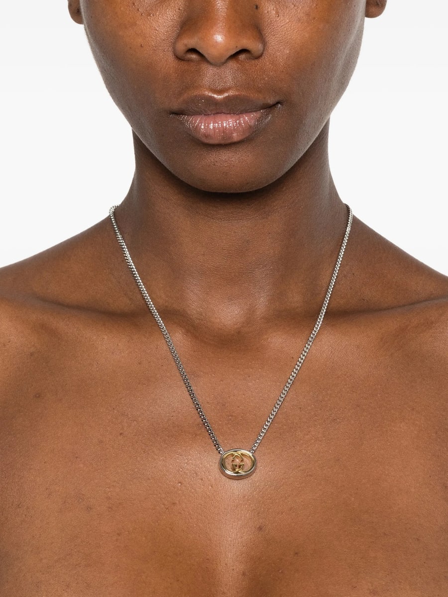 Gucci Gucci Interlocking G Pendant Necklace, view 3