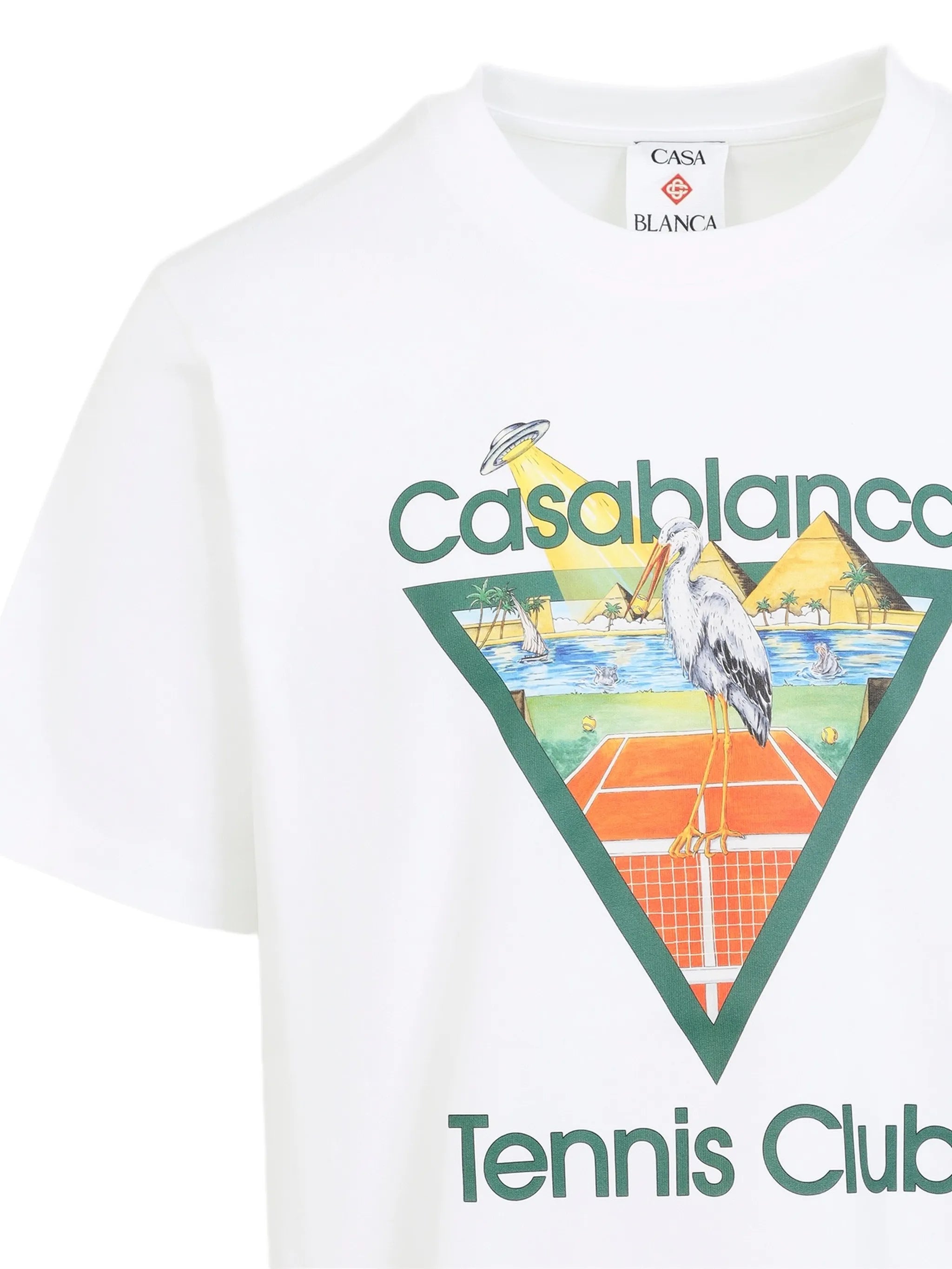 Casablanca Casablanca Tennis Club Graphic-print T-shirt, view 2