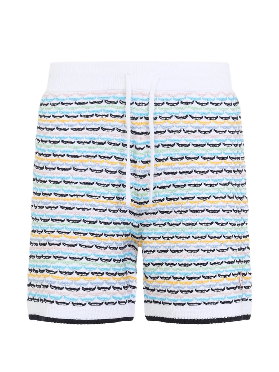 Casablanca Casablanca Graphic-print Drawstring Bermuda Shorts