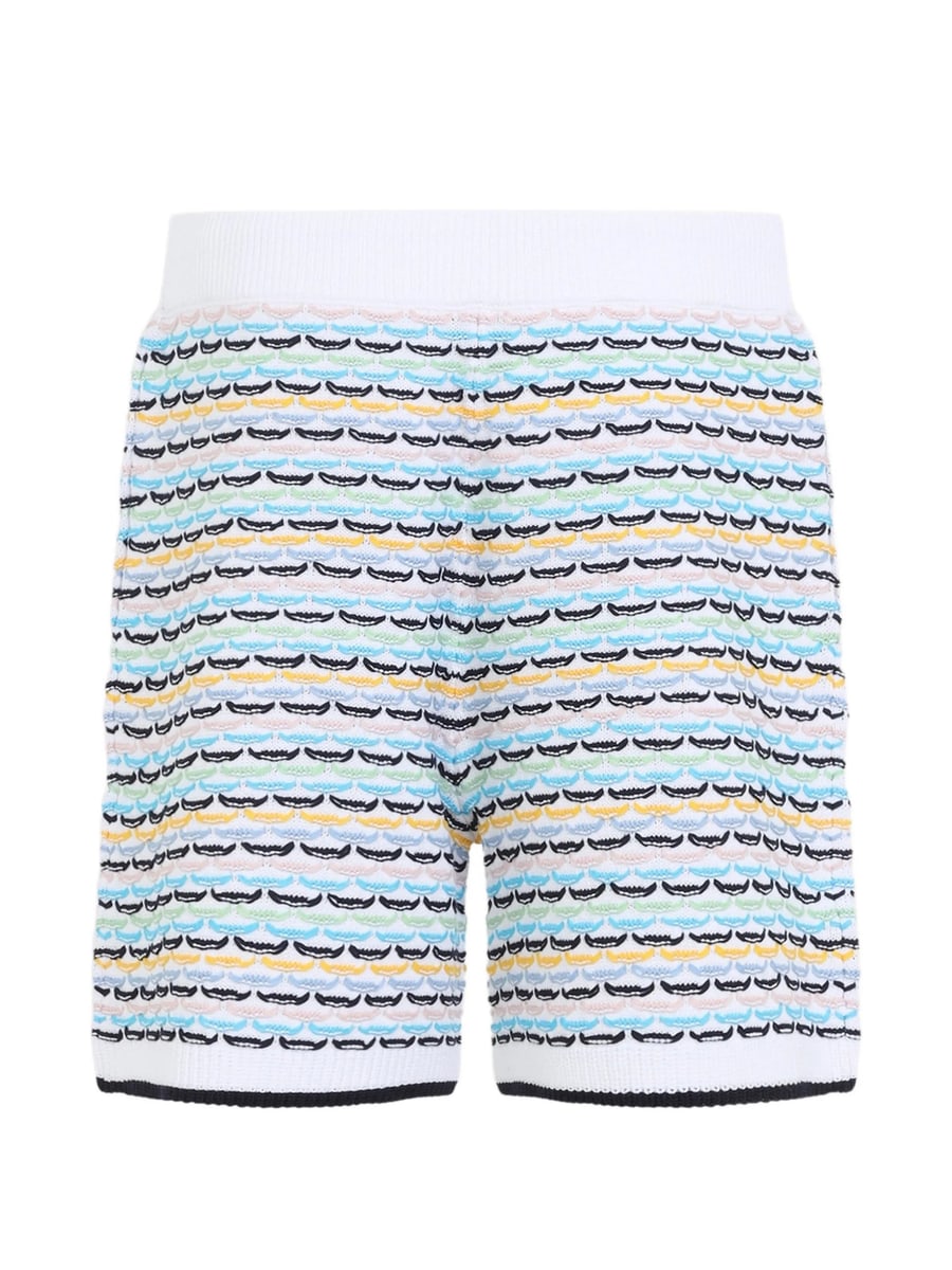 Casablanca Casablanca Graphic-print Drawstring Bermuda Shorts, view 3
