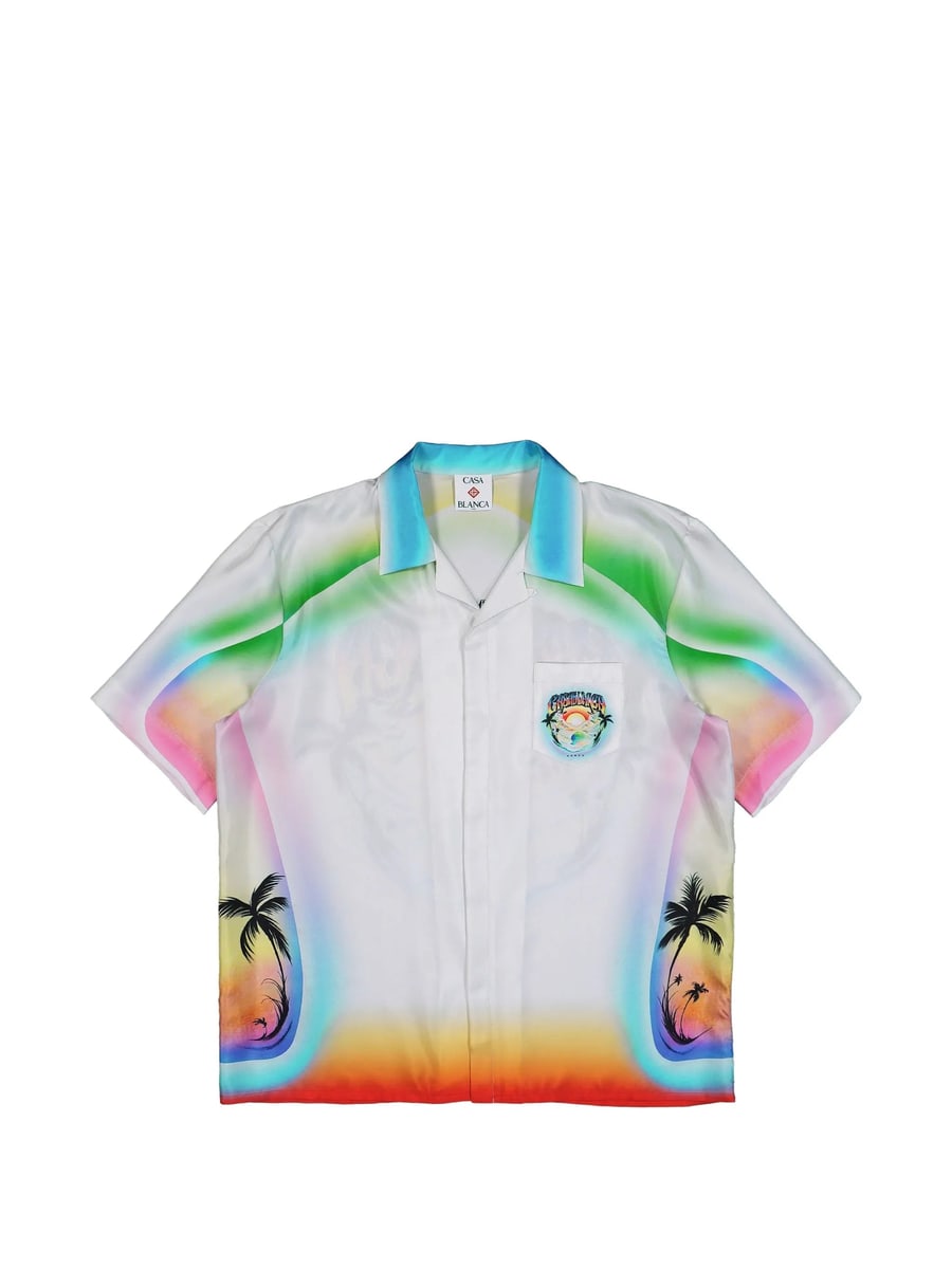 Casablanca Casablanca Airspray Logo-print Shirt