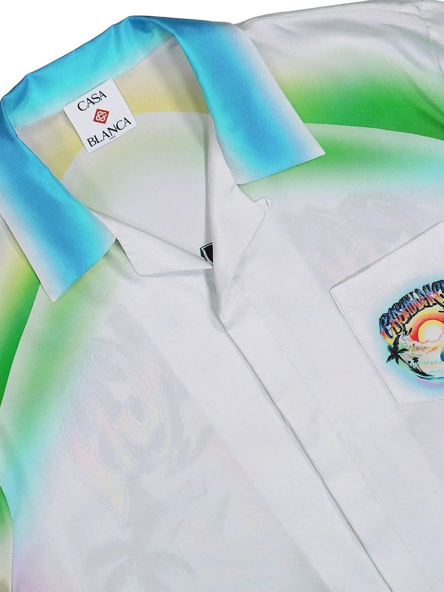 Casablanca Casablanca Airspray Logo-print Shirt, view 2