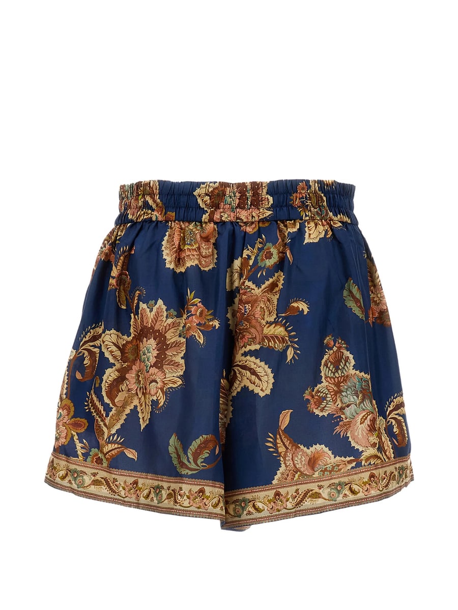 Zimmermann Zimmermann Aster Floral-print Shorts, view 2