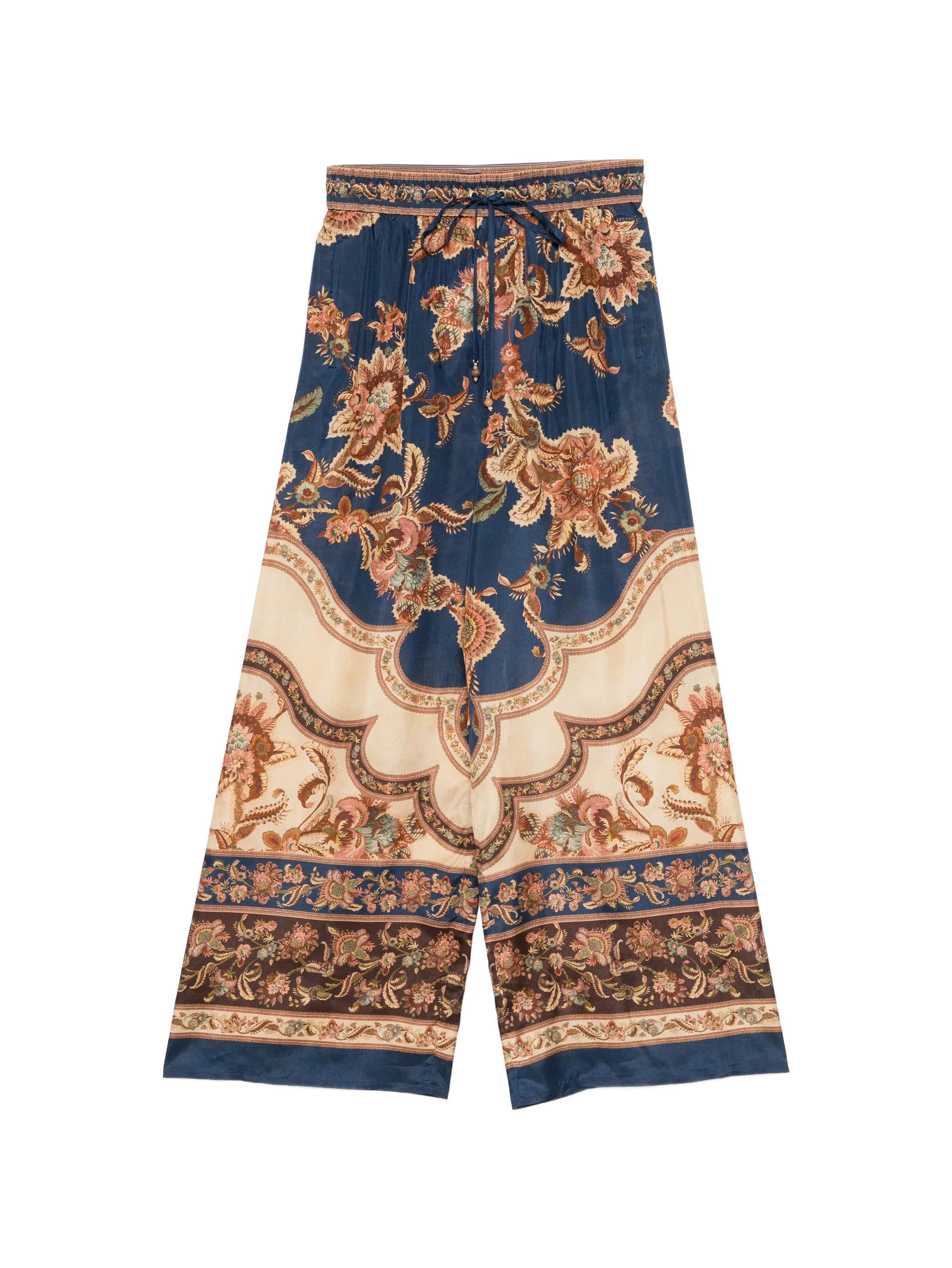 Zimmermann Zimmermann Aster Floral-print Drawstring Trousers
