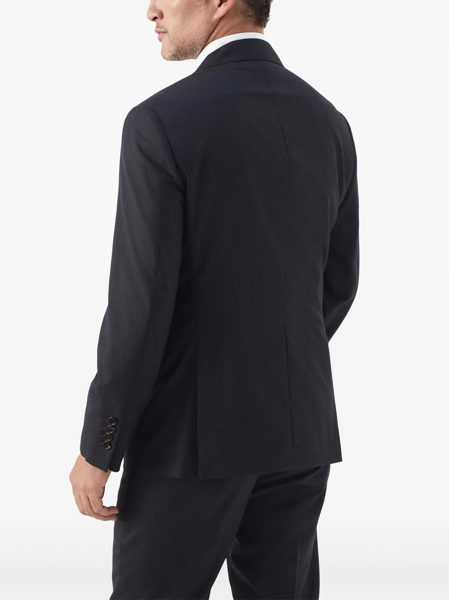 Brunello Cucinelli Brunello Cucinelli Houndstooth Virgin-wool Blazer, view 3