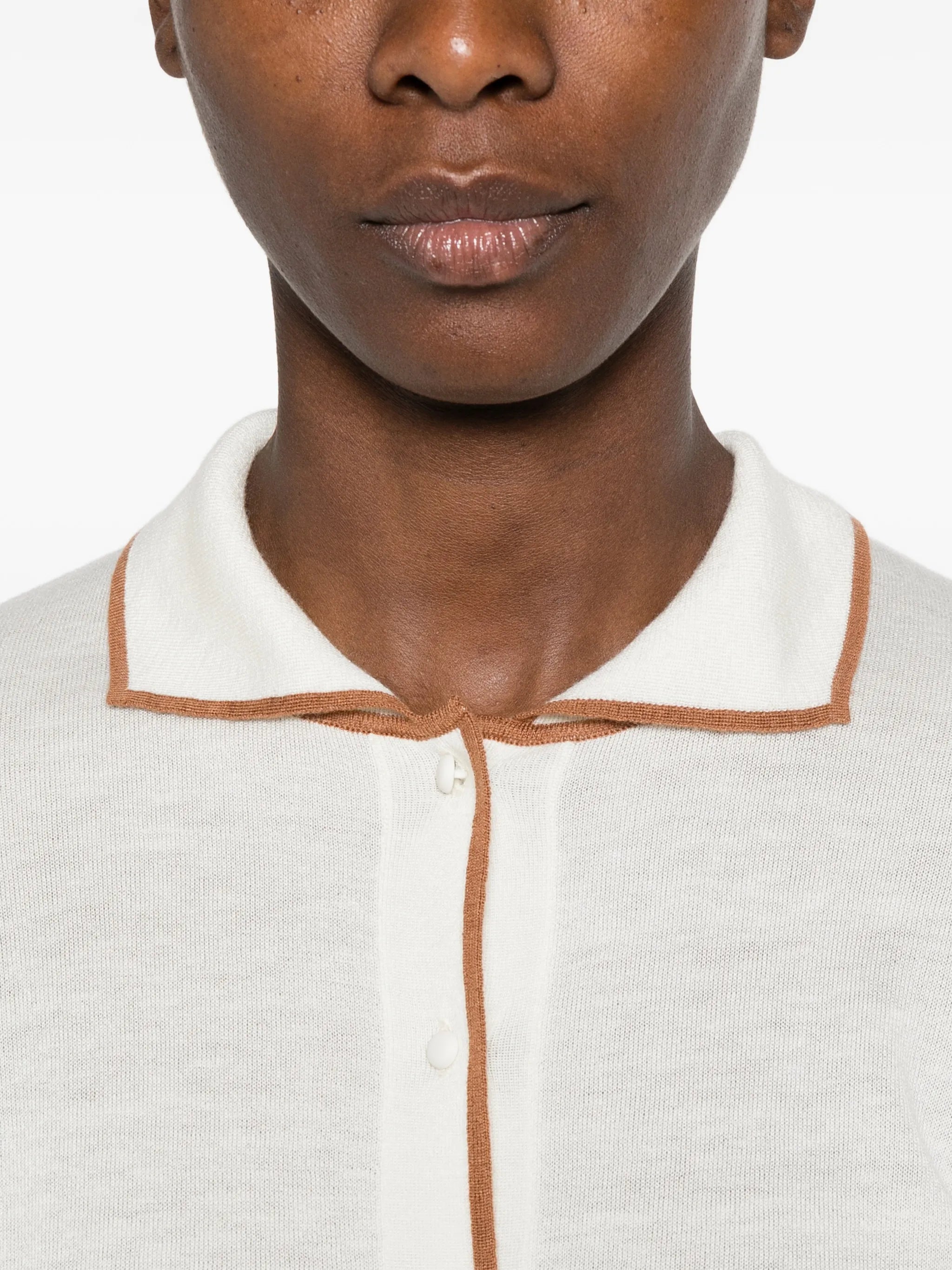 Max Mara Studio Max Mara Studio Contrast-trim Cardigan, view 2