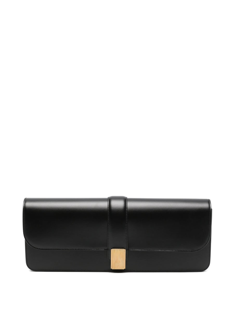 Khaite Khaite Blake Leather Flap-top Clutch Bag
