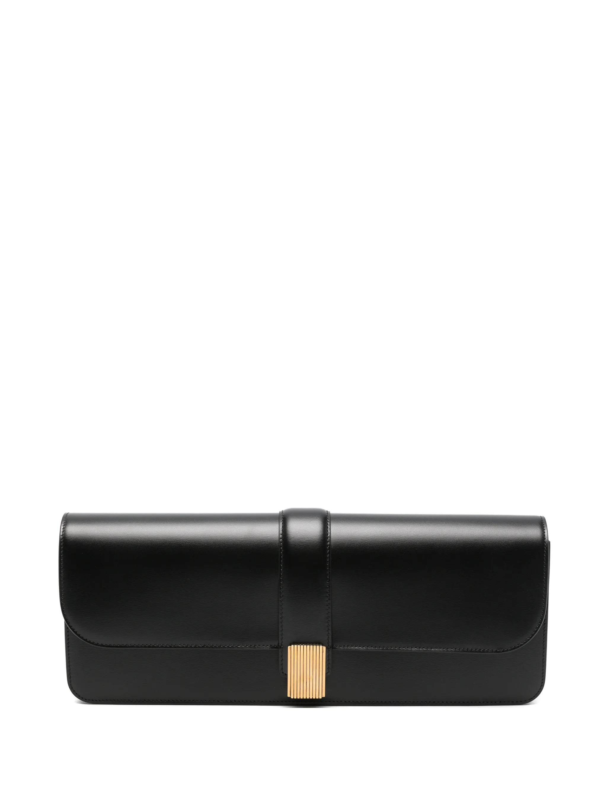 Khaite Khaite Blake Leather Flap-top Clutch Bag