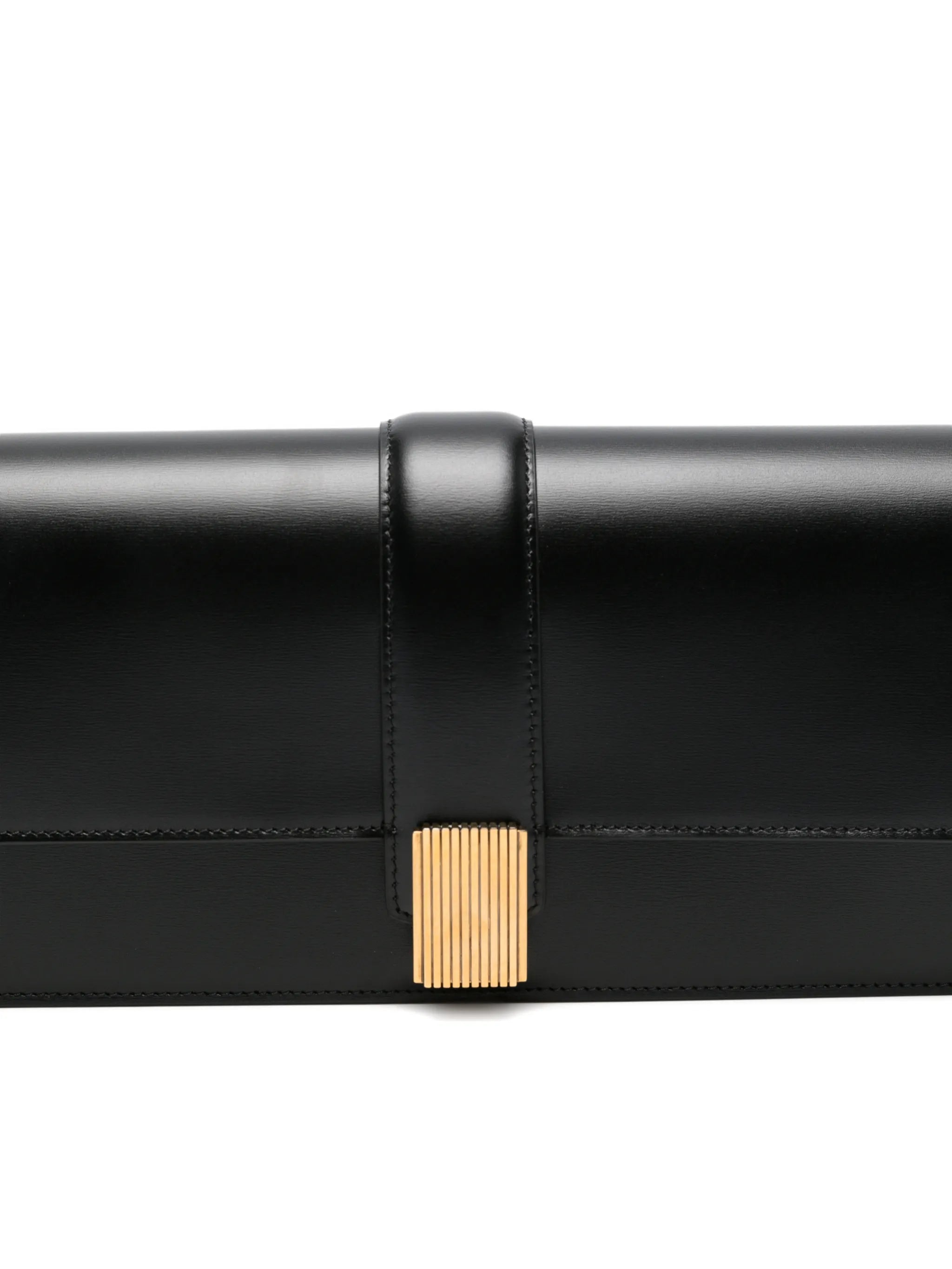 Khaite Khaite Blake Leather Flap-top Clutch Bag, view 2