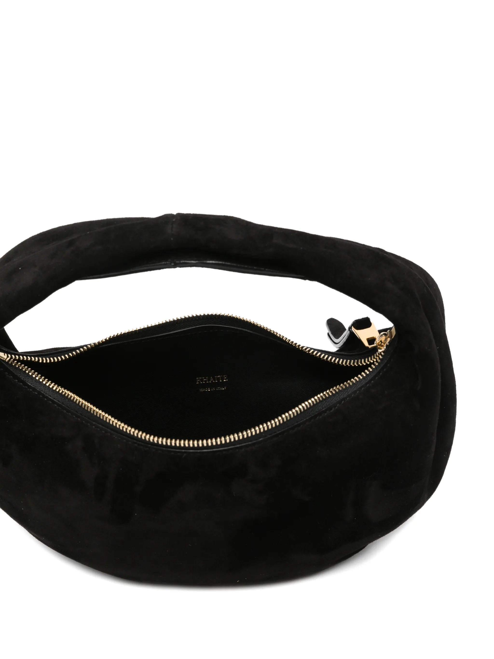 Khaite Khaite Mini Olivia Suede Tote Bag, view 2