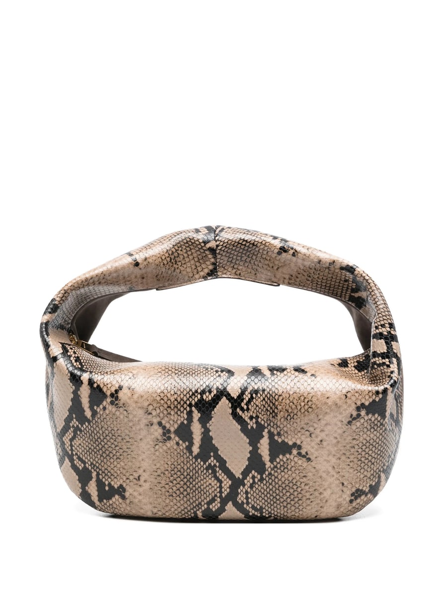 Khaite Khaite Medium Olivia Snake-effect Tote Bag