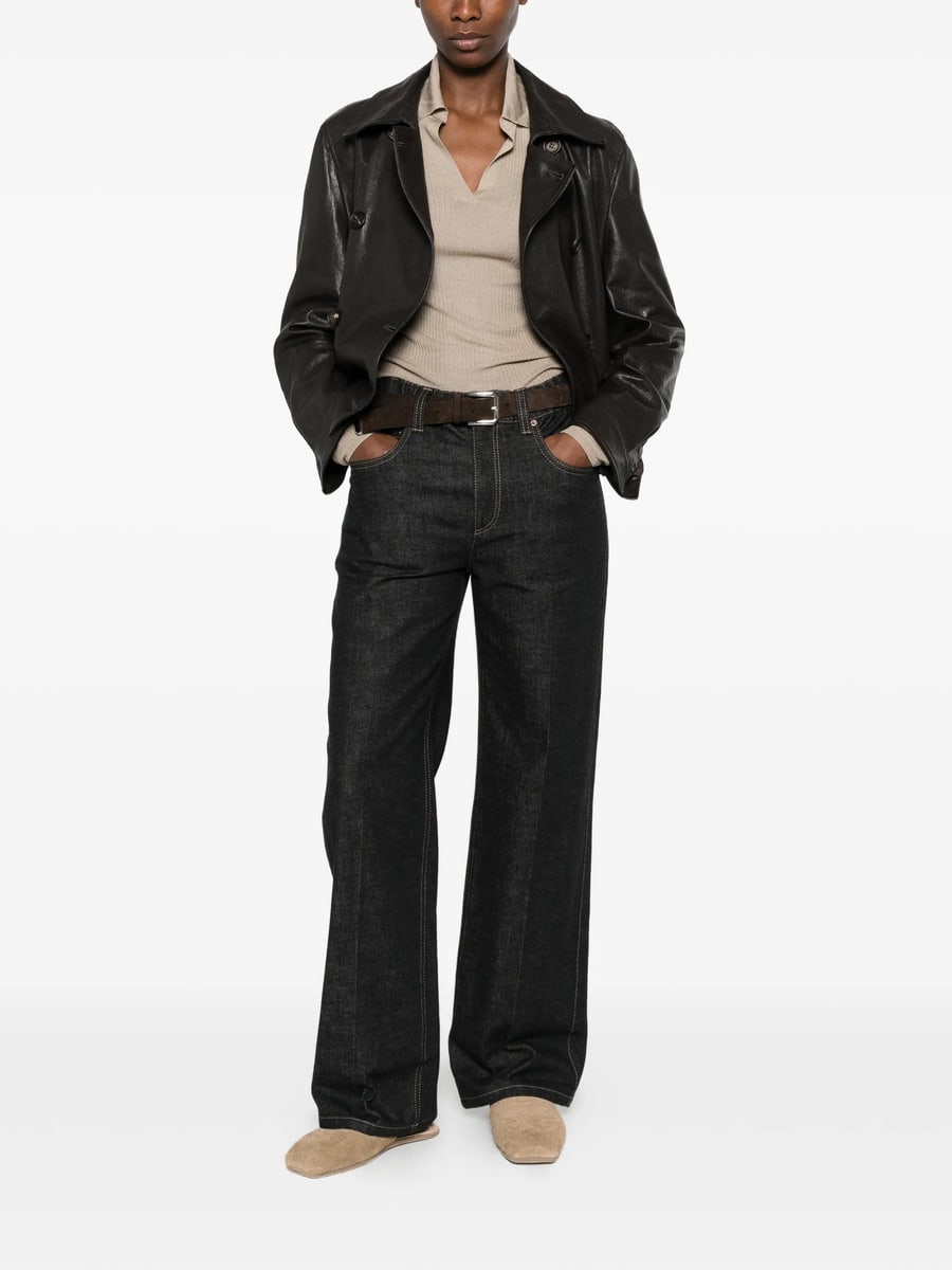 Max Mara Max Mara Ribbed-knit Fergo Sweater, view 3