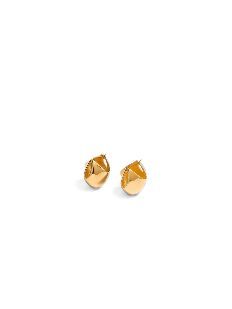 Khaite Khaite Small Lotus Earrings, view 3