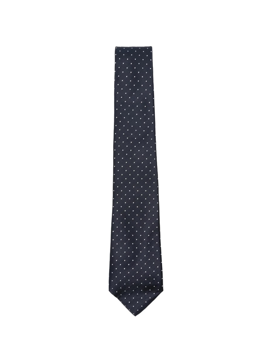 Canali Canali Polka-dot Silk Tie