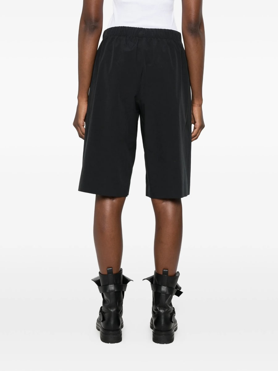 Alexander Wang Alexander Wang Perforated-logo Knee-length Shorts, view 5